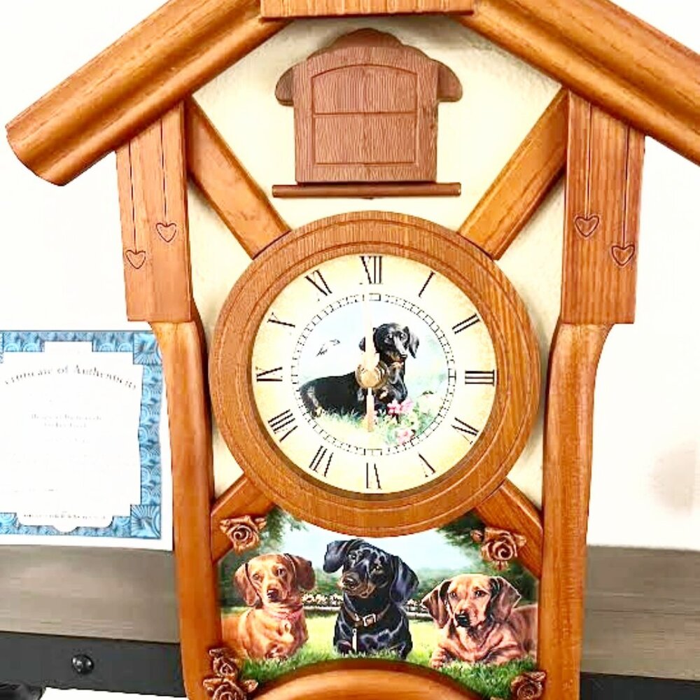 Cuckoo Clock-Dachshund by Linda Picken (Bradford Exchange)